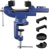 LDHHYH Morsa da tavolo, 70 m, morsa da banco, mini morsa da banco, pinza da tavolo con base girevole a 360 gradi, per la lavorazione del legno, la foratura, il taglio