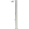 ATI Doccia Solare Tevere X in Acciaio Inox AISI 316L - Capacità 28 Litri con Miscelatore