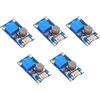 TECNOULAB 5 pz 2A Booster DC-DC Step Up da 2/24 V a 5/12/28 V Micro USB MT3608 Sostituisci XL6009