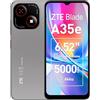ZTE Smartphone Blade A35e (display HD Waterdrop da 6,52 pollici, 4G LTE, 2 GB RAM, memoria interna da 64 GB (espandibile microSDXC fino a 1 TB), fotocamera principale da 8 MP, fotocamera frontale da 5