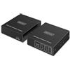 DIGITUS Extender USB 3.2 Gen1 su Ethernet - Hub USB a 4 Porte - 3X Tipo A, 1x Tipo C - Raggio di 100 m con Cavo di Rete Cat 6 - 5 Gbps - Nero