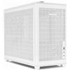 NOX XTREME PRODUCTS Hummer Refresh - Case PC Mini Tower Micro ATX/ITX Trasportabile, Design Full Mesh, Ventola PWM 120mm inclusa, Spazio per 5 Ventole, USB-C e 3.0, Bianco