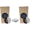 Klipsch Sistema audio da incasso a soffitto Klipsch PRO-18RC stereo