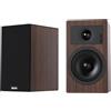 INDIANA LINE TESI 2 WOOD COPPIA DIFFUSORI DA SCAFFALE BASS REFLEX POST. LEGNO