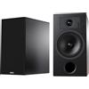 INDIANA LINE TESI 3 BLACK COPPIA DIFFUSORI DA SCAFFALE CON BASS REFLEX ANT. NERO
