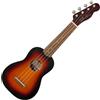 Fender Venice Soprano Uke 2-Color Sunburst Ukulele Soprano Walnut Fingerboard...