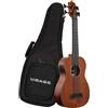 KALA UBASS-RMBL-FS Ukulele Basso Acustico Elettrificato Mogano Satinato/Custo...