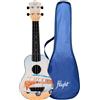 Flight TUS25 BUS Kit Ukulele Soprano Bus in ABS con Borsa Flight Kit Ukulele ...