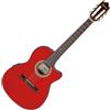 IBANEZ GA35TCE-SRR Sapphire Red High Gloss Chitarra Classica Elettrificata Th...