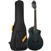 Ortega Tour Player RTPSTD-SBK Chitarra classica elettrificata 4/4 nera + cust...