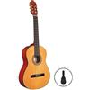 Oqan QGC-10 con Custodia Chitarra Classica 3/4 per Bambini da Studio