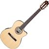 IBANEZ GA35TCE-NT Natural High Gloss Chitarra Classica Elettrificata Thinline...