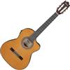IBANEZ GA5TCE3Q-AM Amber High Gloss Chitarra classica elettrificata 3/4 singl...