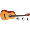 Oqan QGC-25 Pack con Custodia Poggiapiedi e Accordatore Pack Chitarra Classic...