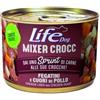 Life Dog Mixer Crocc Fegatini e Cuori di Pollo - 150 gr