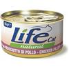 Life Cat Natural Filetti di Pollo con Prosciutto di Pollo - 85 gr