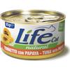 Life Cat Natural Tonnetto con Papaya - 85 gr