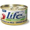 Life Cat Natural Filetti di Pollo con Mela - 85 gr