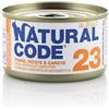 Natural Code - 23 Tonno, Patate e Carote - 85 gr
