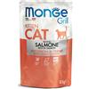 Monge - Grill Kitten Bocconcini in Jelly Ricco in Salmone - 85 gr