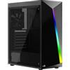 Aerocool Case Aerocool Shard-G-BK-V2 Midi tower Nero RGB [AEROPGSSHARDRGB-G-BK]