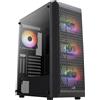 Aerocool Case Aerocool Beam-G-BK-v2 Midi-Tower Vetro temperato Nero [ACCM-PV37043.11]