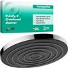 hansgrohe Pulsify S - Soffione doccia, Doccia a pioggia tondo (⌀ 260 mm) con 1 getto per montaggio a parete/soffitto, con funzione anticalcare, cromo, 24140000
