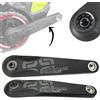 Fantic26 F26 Braccio motore ethirteen di ricambio per mountain bike, 170 mm, compatibile con motori Brose, Bosch Gen4, px3 TQ, ZF