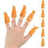 SULIUDAJI Set di 10 mollette per rimozione smalto gel acrilico e unghie gel UV per rimuovere la vernice