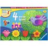 Ravensburger 21417-4 primi giochi - collezione di giochi per i più piccoli - giochi per bambini dai 3 anni in su, giochi da tavolo per 2-6 giocatori - cubi colorati