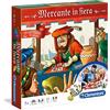 Clementoni - Mercante in Fiera, Giochi da Tavolo per Bambini 7+ Anni e Tutta la Famiglia, 2-10 Giocatori, 2 Versioni di Gioco, Made in Italy, Lingua Italiana, 16068