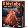 4M 00-03230 Crea il Tuo Vulcano Laboratorio Creativo con Esperimenti Scientifici per Bambini, Giochi Educativi e Scientifici da 8 anni