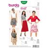 burdastyle Burda b6682 - Cartamodello per Gonna Carta Bianco 19 x 13 x 1 cm