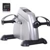 HOMCOM Mini Cyclette per Allenamento con Display LCD, in PP e Ghisa, 35x40x31 cm, Argento