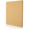 ASelected 100 fogli di carta kraft A4, 160 g, marrone, per inviti, menu, artigianato, biglietti fai da te (21 x 29,7 cm)
