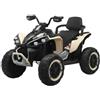 Piston Car Quad Elettrico per Bambini 24V Beige ATV Safari Telecomando MP3