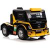 LEAN TOYS Elektro Veicolo Per Bambini Giallo SUV Offroad EVA Pelle USB MP3 Telecomando