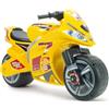 BricoShop24 Moto Cavalcabile per Bambini Giallo Scooter XL Sportivo Winner