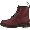 Dr. Martens 1460 Smooth, Stivali Unisex - Adulto, Rosso (Cherry Red), 39 EU