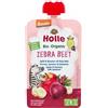Holle Frullato di barbabietola zebra 6m+ 100 g (Banana - Mela)