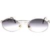 vintage occhiali da sole uomo ACCADEMY LINE anni 90 italia donna ovale argento