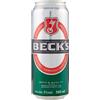Beck's Birra Beck's 44cl x24 Lattine Lager Premium Cassa Birra Tedesca