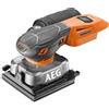 AEG BFS18SBL-14-0 - Levigatrice vibrante 18V SUBCOMPACT BRUSHLESS, 1/4 foglio, 7000 a 12000 osc/min, fissaggio a strappo o a pinza (senza batteria)