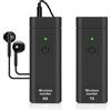 Sistema Di Monitoraggio Intrauricolare Wireless UHF Lavalier Ricevitore Trasmett