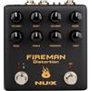 NUX NDS-5 Fireman Fireman Pedale Effetto Distorsore a 2 Canali per Chitarra