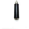 Proel AT180 Adattatore Professionale in ABS con Connesione Presa Jack Mono 6.3 mm a Spina RCA Maschio, Nero