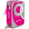 Astuccio Giotto Sneakerlovers 3 Zip Rosa