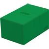 Ultimate Guard Twin Flip`n`Tray 160+ XenoSkin(TM) Monocolor Verde