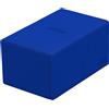 Ultimate Guard UGD011237 Twin Flip`n`Tray 160+ XenoSkin Monocolor Blu, Tinta uni