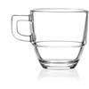 RCR Cristalleria Italiana Tazza Impilibile Moka Vetro 12 Cl Conf. 6 Pz
